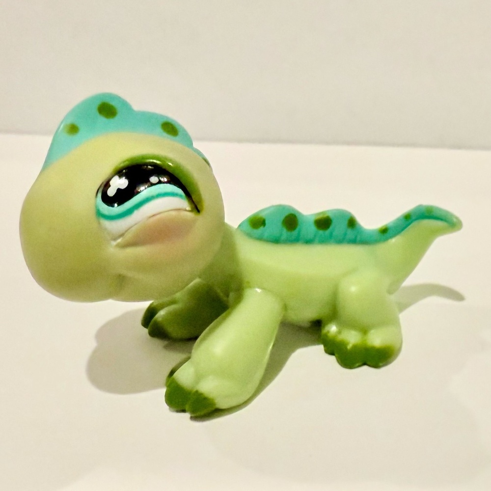 Littlest Pet Shop LPS 499 Iguana Spring ~ AUTHENTIC